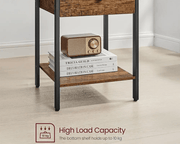 VASAGLE Bedside Table by The Shopsite