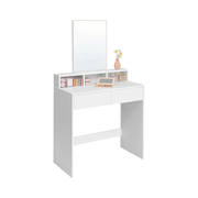 VASAGLE Dressing Table With Mirror by The Shopsite