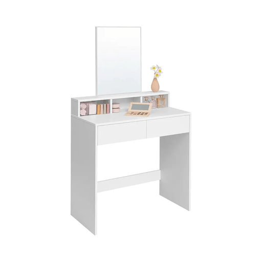 The Shopsite Home-living VASAGLE Dressing Table With Mirror VASAGLE Dressing Table With Mirror