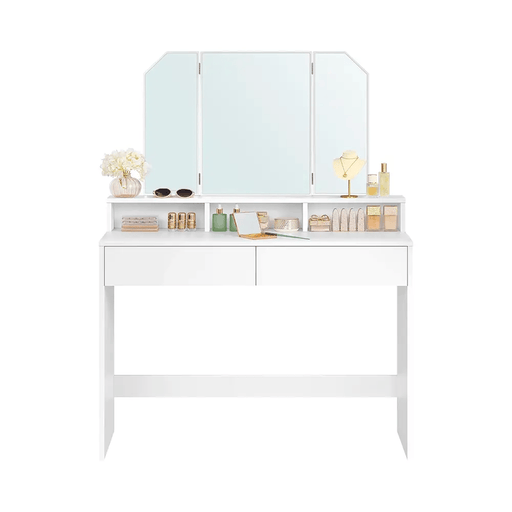 The Shopsite Home-living VASAGLE Dressing Table With Mirror VASAGLE Dressing Table With Mirror