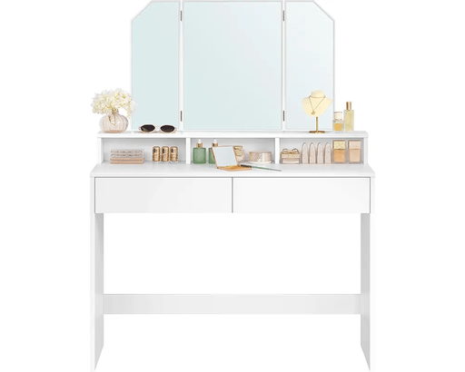 The Shopsite Home-living VASAGLE Dressing Table With Mirror VASAGLE Dressing Table With Mirror