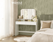 The Shopsite Home-living VASAGLE Dressing Table With Mirror VASAGLE Dressing Table With Mirror