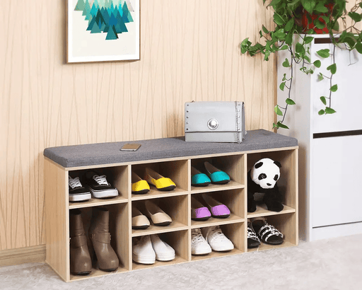 The Shopsite Home-living VASAGLE Shoe Rack Bench Shoe Storage Bench Shoe Rack VASAGLE Shoe Rack Bench Shoe Storage Bench Shoe Rack