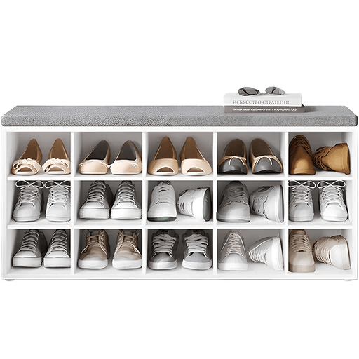 The Shopsite Home-living VASAGLE Shoe Rack Bench Shoe Storage Bench Shoe Rack VASAGLE Shoe Rack Bench Shoe Storage Bench Shoe Rack