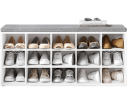 The Shopsite Home-living VASAGLE Shoe Rack Bench Shoe Storage Bench Shoe Rack VASAGLE Shoe Rack Bench Shoe Storage Bench Shoe Rack