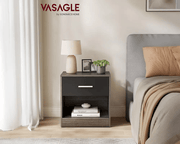 Bedside Table with Drawers by The Shopsite