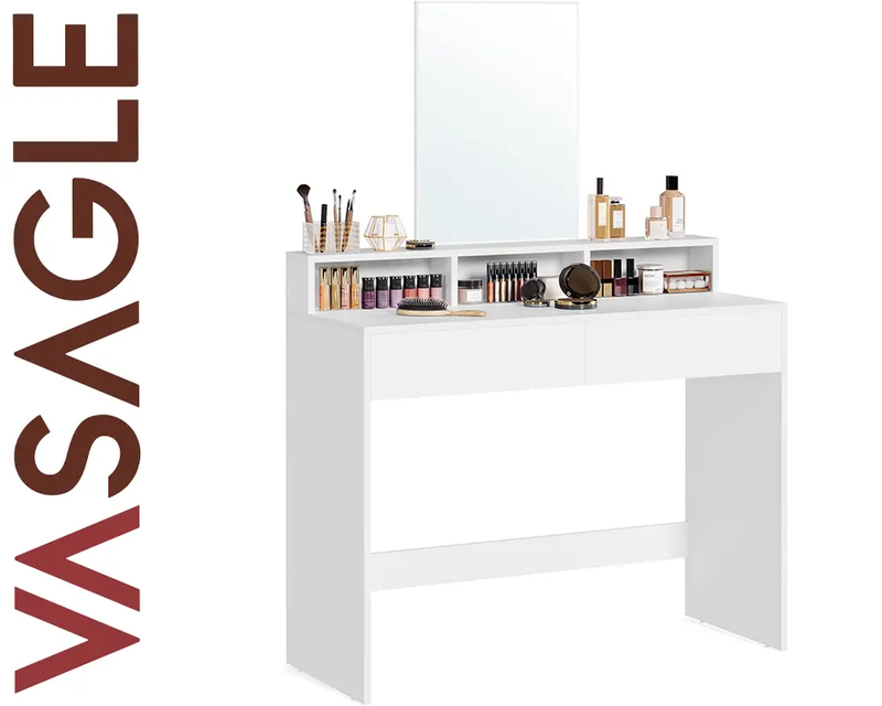 Dressing Table with Mirror by The Shopsite