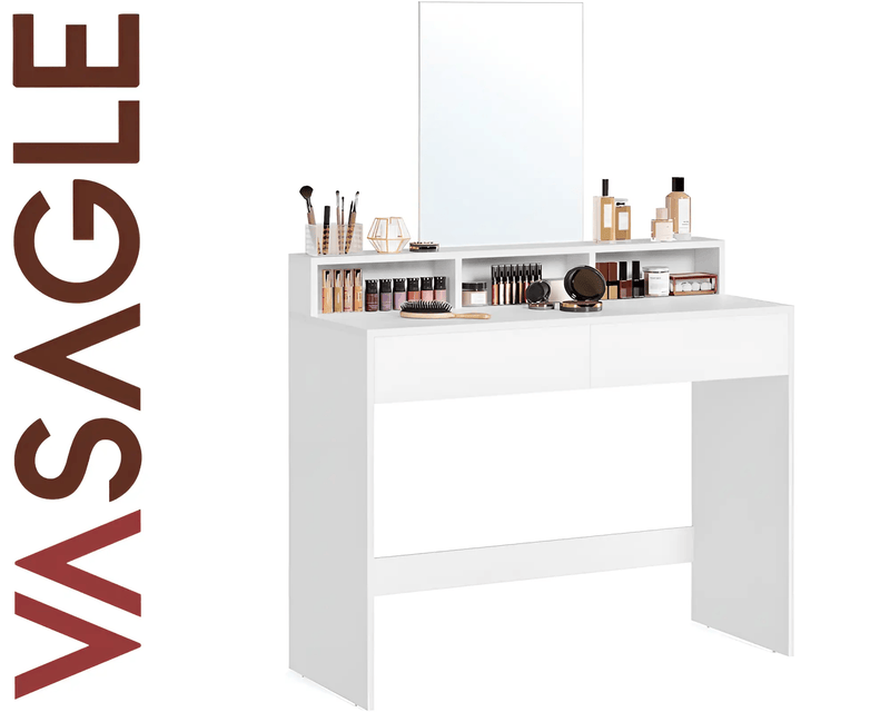 The Shopsite Home-living Dressing Table with Mirror Dressing Table with Mirror