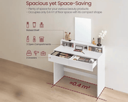 Dressing Table with Mirror by The Shopsite