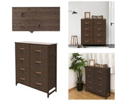The Shopsite tallboy Chest of Drawers 8 Drawers Dresser Tallboy Chest of Drawers 8 Drawers Dresser Tallboy
