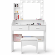 The Shopsite Home-living Dressing Table With Mirror Dressing Table With Mirror