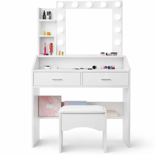 The Shopsite Home-living Dressing Table With Mirror Dressing Table With Mirror