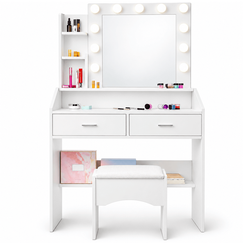 The Shopsite Home-living Dressing Table With Mirror Dressing Table With Mirror