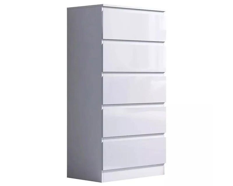 The Shopsite Home-living 5 Drawers Slim Tallboy 5 Drawers Slim Tallboy