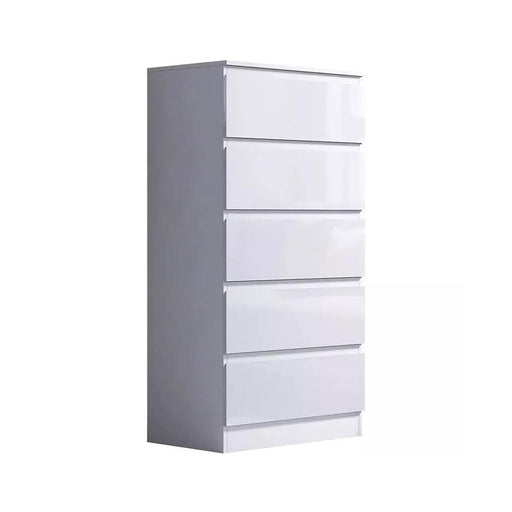 The Shopsite Home-living 5 Drawers Slim Tallboy 5 Drawers Slim Tallboy