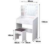 The Shopsite Home-living Dressing Table With Mirror Dressing Table With Mirror