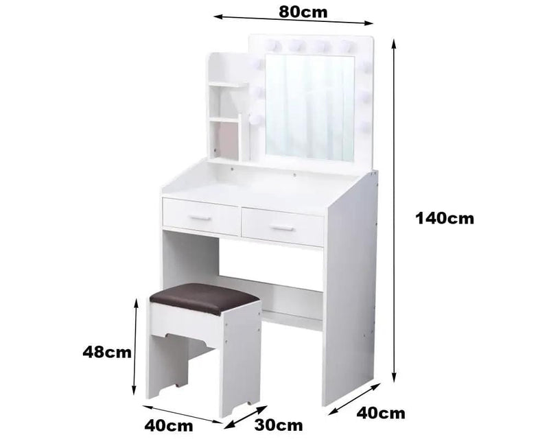 The Shopsite Home-living Dressing Table With Mirror Dressing Table With Mirror