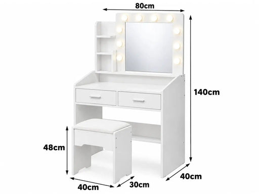 The Shopsite Home-living Dressing Table With Mirror Dressing Table With Mirror