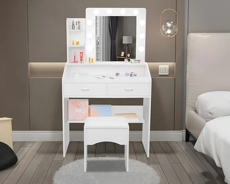 The Shopsite Home-living Dressing Table With Mirror Dressing Table With Mirror