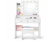 The Shopsite Home-living Dressing Table With Mirror Dressing Table With Mirror