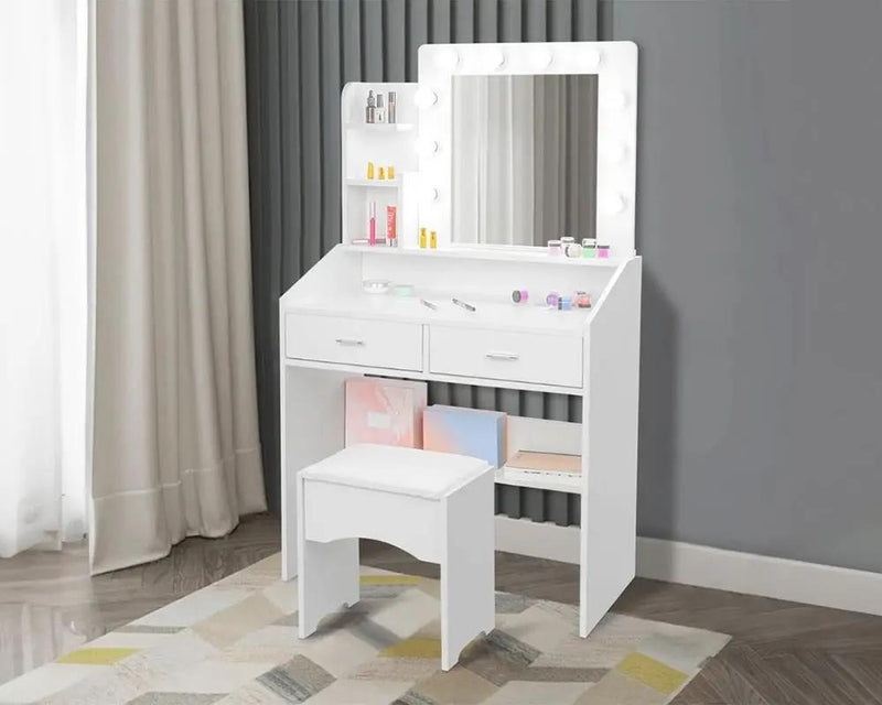 The Shopsite Home-living Dressing Table With Mirror Dressing Table With Mirror
