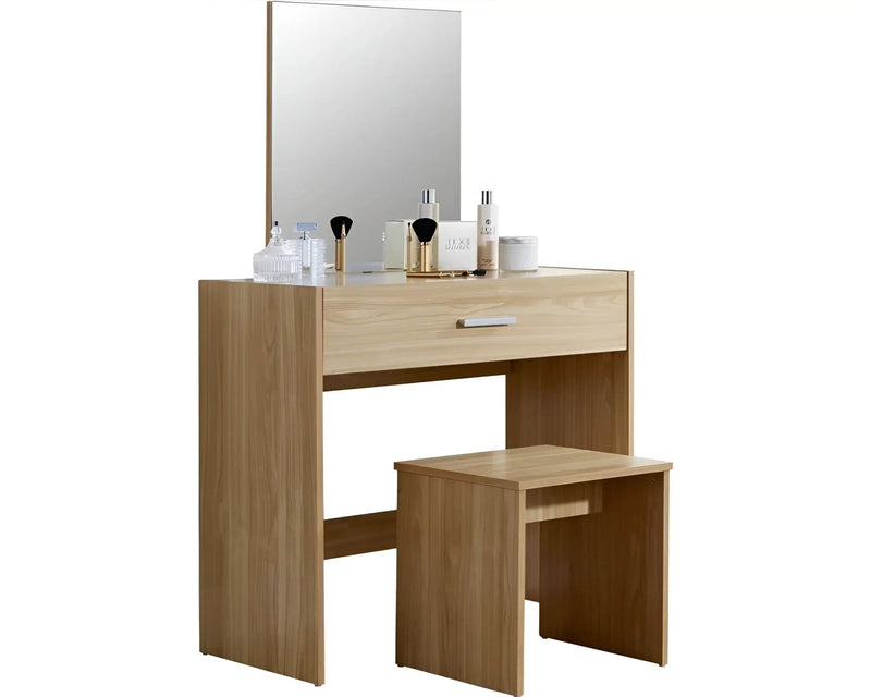 The Shopsite Home-living CURA Dressing Table Brown CURA Dressing Table Brown