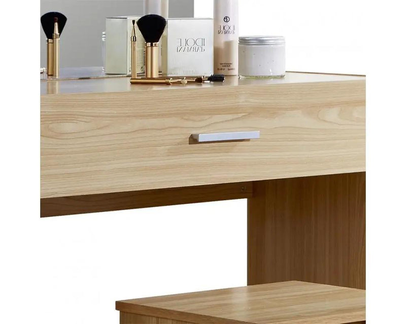 The Shopsite Home-living CURA Dressing Table Brown CURA Dressing Table Brown
