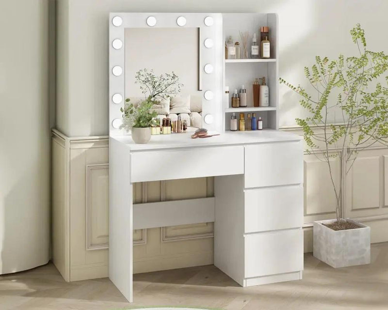 The Shopsite Home-living Dressing Table With Mirror Dressing Table With Mirror