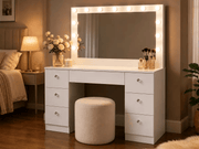 The Shopsite Home-living Dressing Table With Mirror Dressing Table With Mirror
