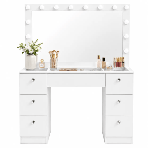 The Shopsite Home-living Dressing Table With Mirror Dressing Table With Mirror