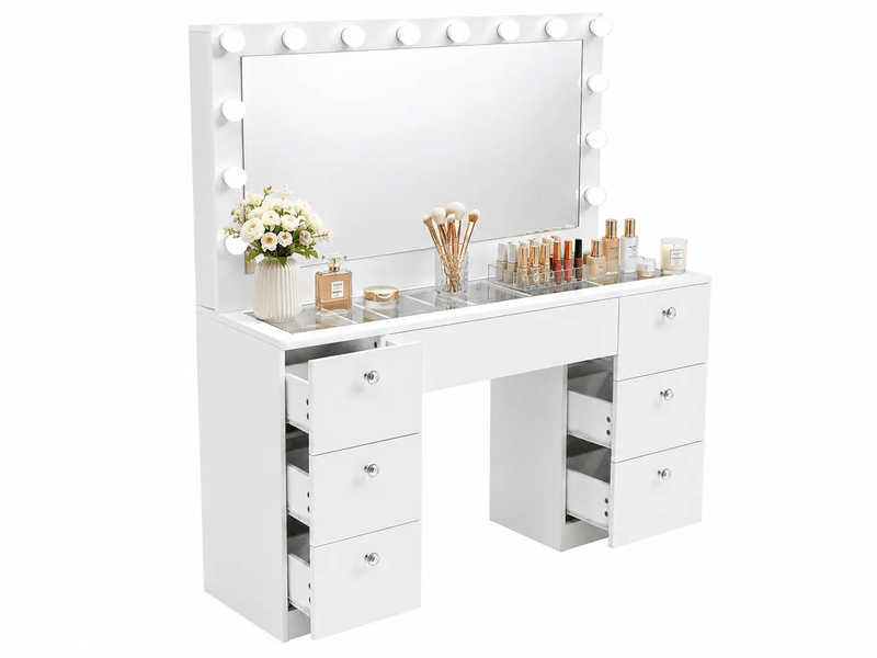 The Shopsite Home-living Dressing Table With Mirror Dressing Table With Mirror