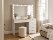 The Shopsite Home-living Dressing Table With Mirror Dressing Table With Mirror