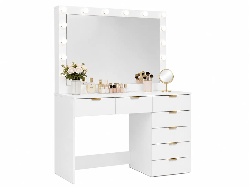 The Shopsite Home-living Dressing Table With Mirror Dressing Table With Mirror