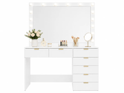 The Shopsite Home-living Dressing Table With Mirror Dressing Table With Mirror