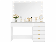 The Shopsite Home-living Dressing Table With Mirror Dressing Table With Mirror