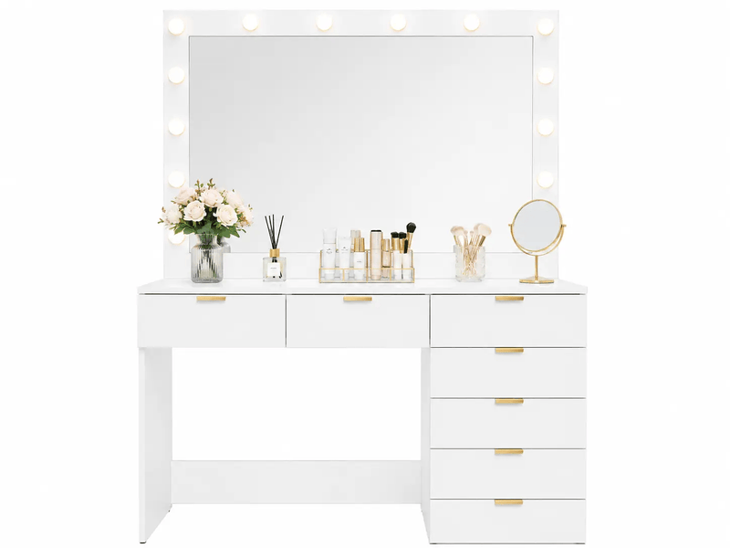 The Shopsite Home-living Dressing Table With Mirror Dressing Table With Mirror