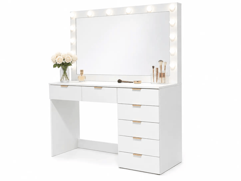 The Shopsite Home-living Dressing Table With Mirror Dressing Table With Mirror