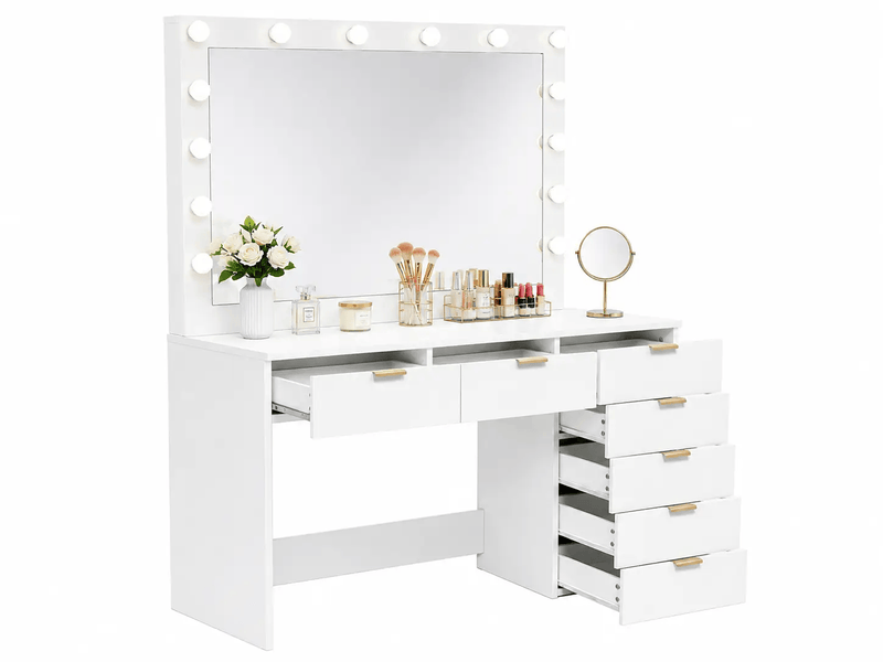 The Shopsite Home-living Dressing Table With Mirror Dressing Table With Mirror
