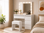 The Shopsite Home-living Dressing Table With Mirror Dressing Table With Mirror