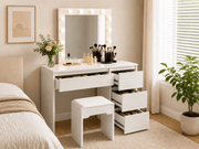 The Shopsite Home-living Dressing Table With Mirror Dressing Table With Mirror
