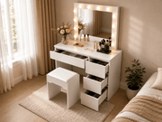 The Shopsite Home-living Dressing Table With Mirror Dressing Table With Mirror