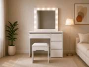 The Shopsite Home-living Dressing Table With Mirror Dressing Table With Mirror