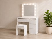 The Shopsite Home-living Dressing Table With Mirror Dressing Table With Mirror
