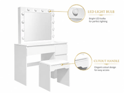 The Shopsite Home-living Dressing Table With Mirror Dressing Table With Mirror