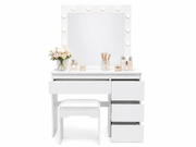 The Shopsite Home-living Dressing Table With Mirror Dressing Table With Mirror