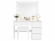The Shopsite Home-living Dressing Table With Mirror Dressing Table With Mirror