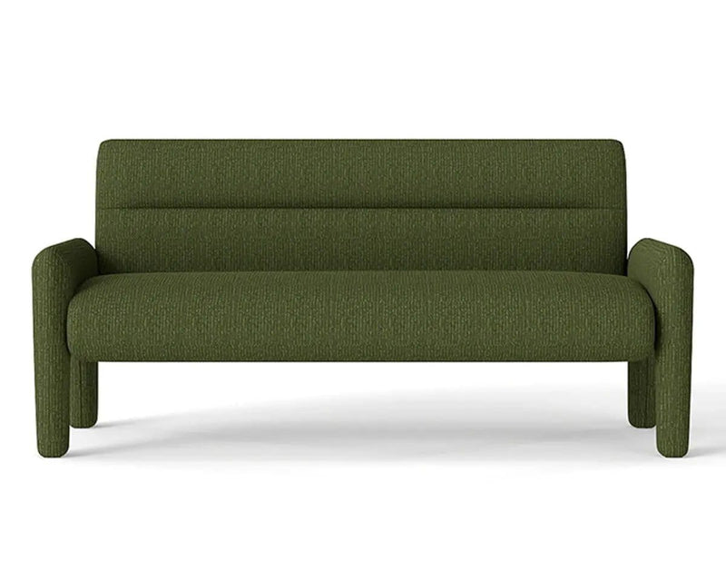 Dubai Hunter Modern 3 Seater Sofa Green by The Shopsite