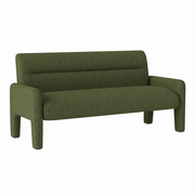 The Shopsite Sofa Dubai Hunter Modern 3 Seater Sofa Green Dubai Hunter Modern 3 Seater Sofa Green