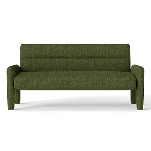 Dubai Hunter Modern 3 Seater Sofa Green by The Shopsite