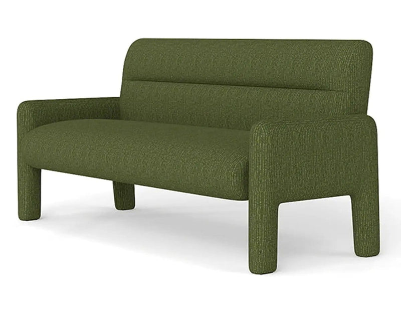 Dubai Hunter Modern 3 Seater Sofa Green by The Shopsite